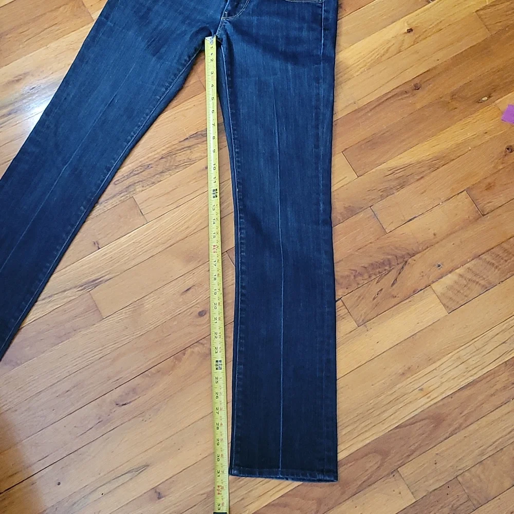 Rare 7 for all mankind lightning bolt denim 25